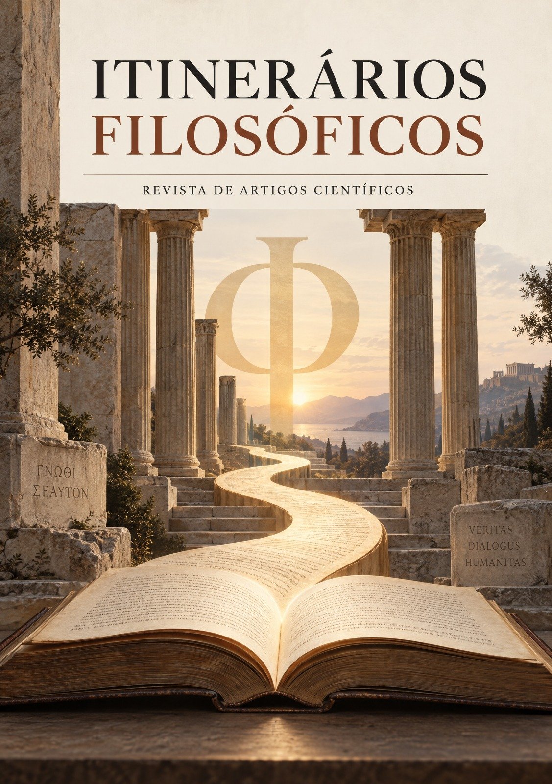Capa Itinerários Filosóficos